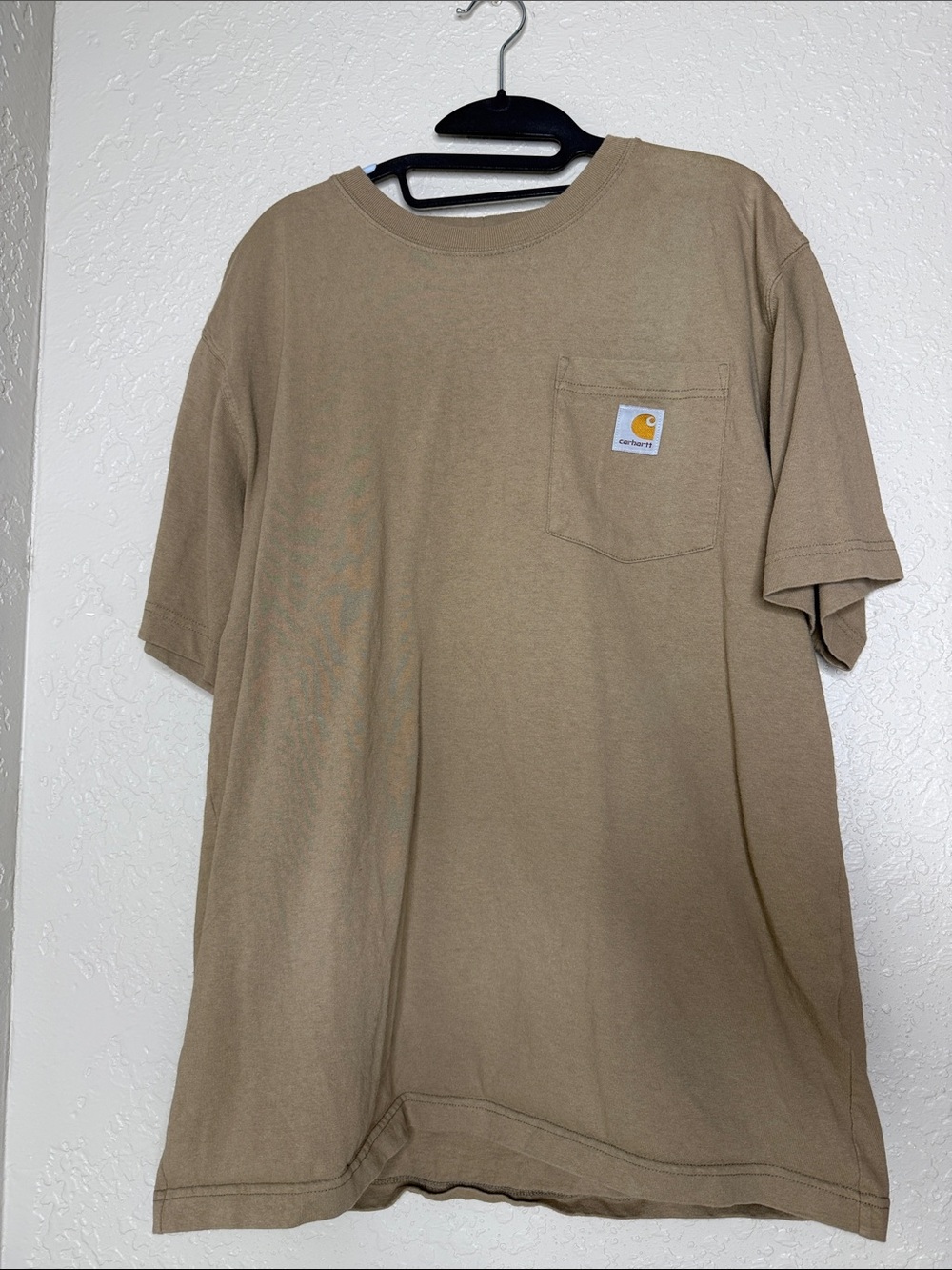 Carhartt Men's Short Sleeve Pocket Tee - Khaki
